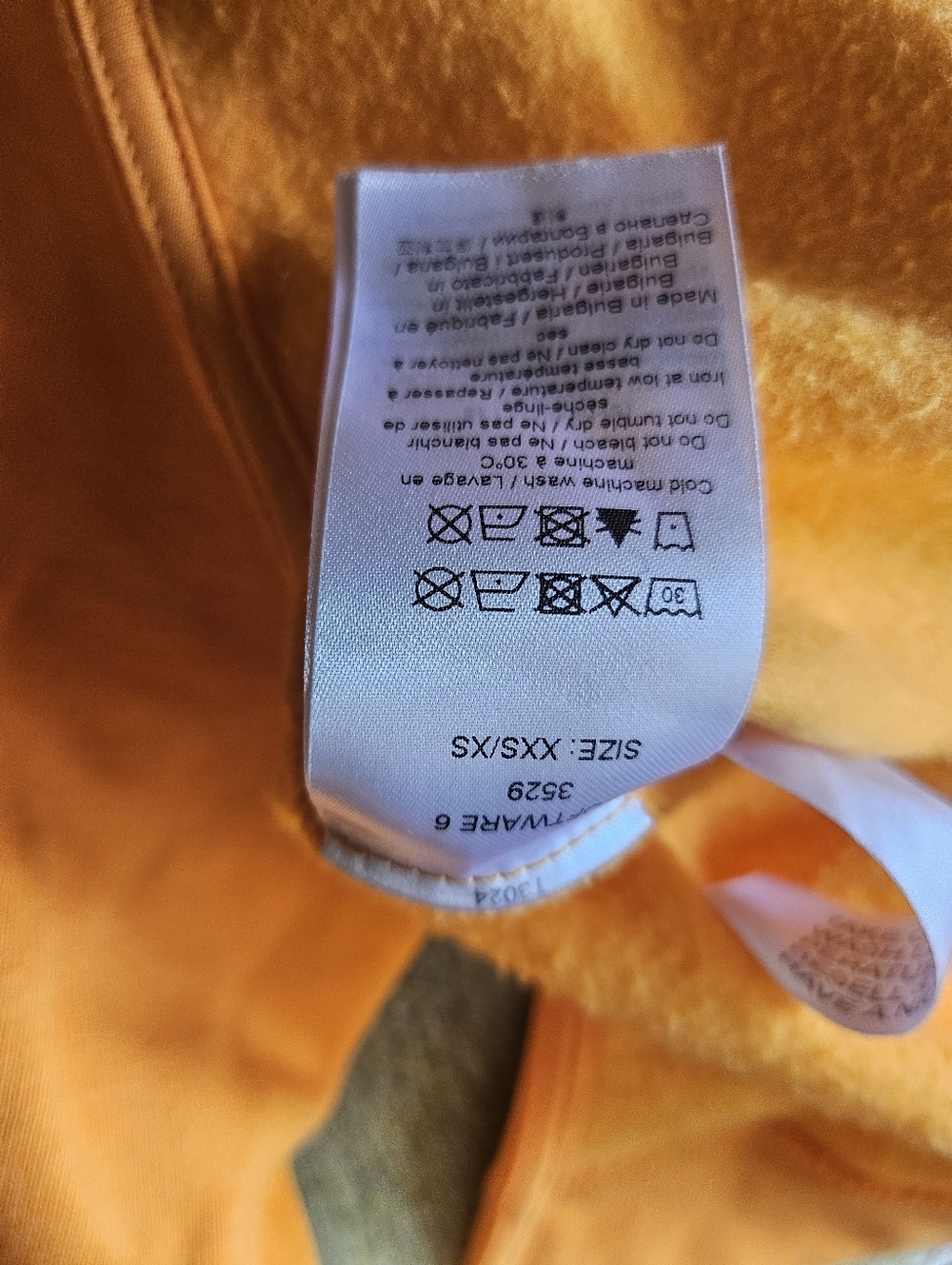 Ganni Tangerine Orange Sweatsuit Set, Both Size Xxs/xs - Picture 5 of 14